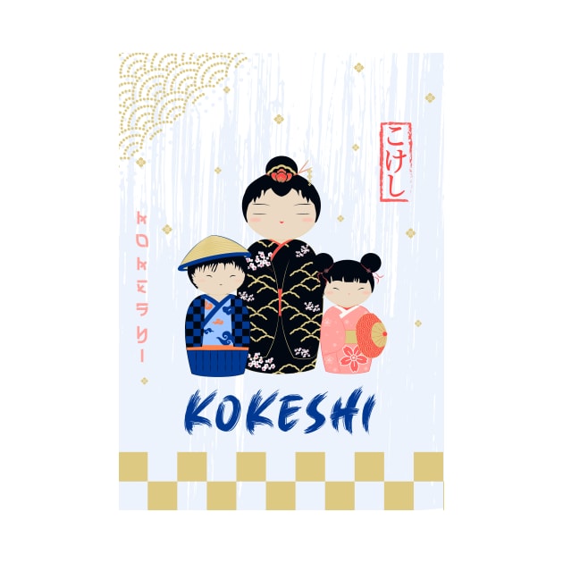 Kokeshi by Wimido