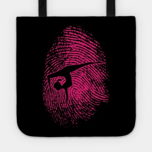 Gymnastics Fingerprint Aerobics Tote