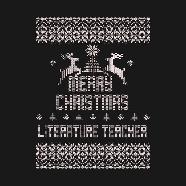 Merry Christmas LITERATURE TEACHER by ramiroxavier