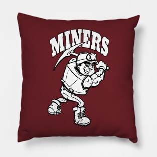 Miner Mascot Pillow