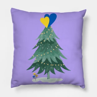 Ukraine Christmas Pillow