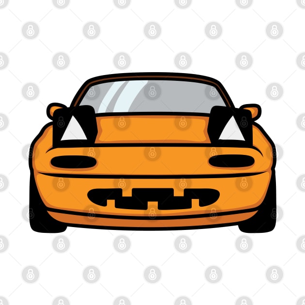 Pumpkin miata by hoddynoddy