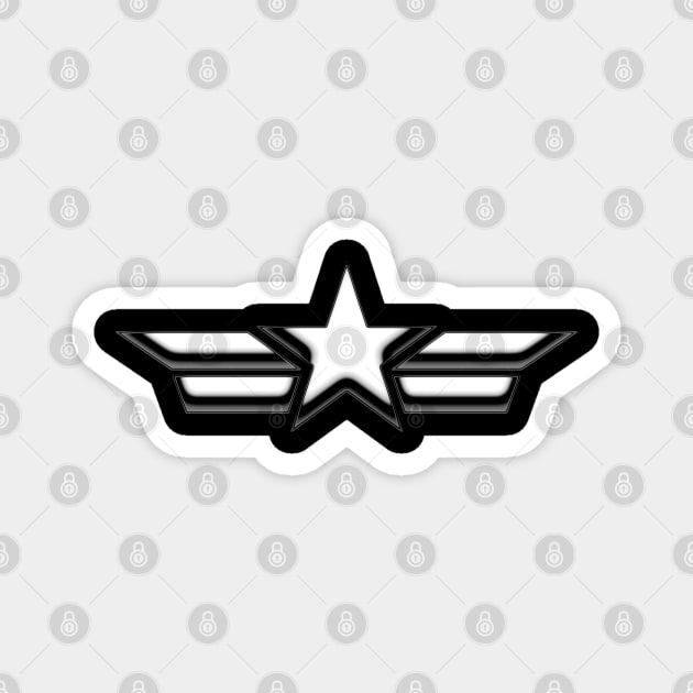 Captain Star Magnet by Spaksu