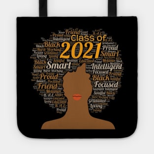 Class of 2021 Words in Afro Art Tote