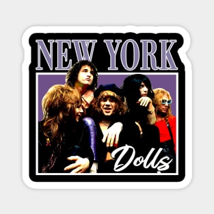 Raising Hell With New York Dolls Live Frenzy Magnet