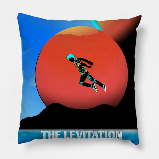 The Levitation illustration Pillow by cetoystory