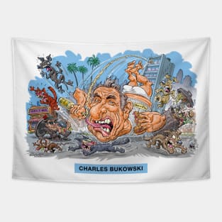 Charles Bukowski Tapestry