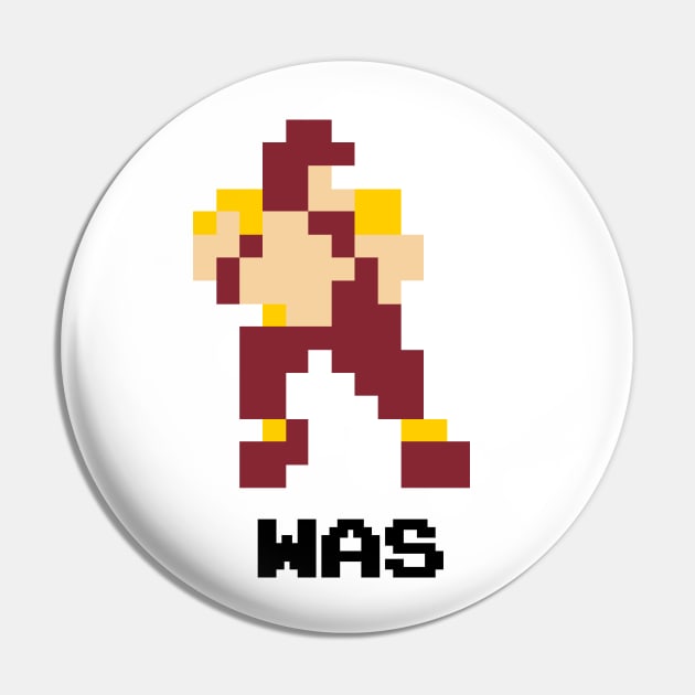 8-Bit Quarterback - Washington (Throwbacks) Pin by The Pixel League