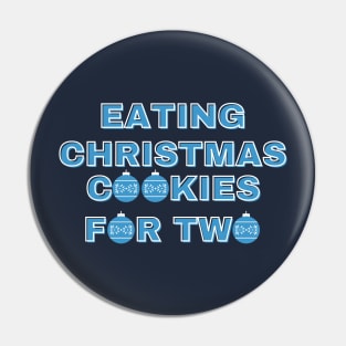 Eating Christmas Cookies For Two Pin