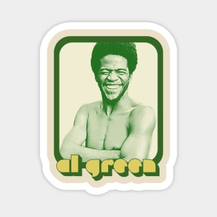 Al Green /// Retro Aesthetic Fan Design Magnet