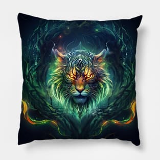 Tiger Spirit Animal Pillow