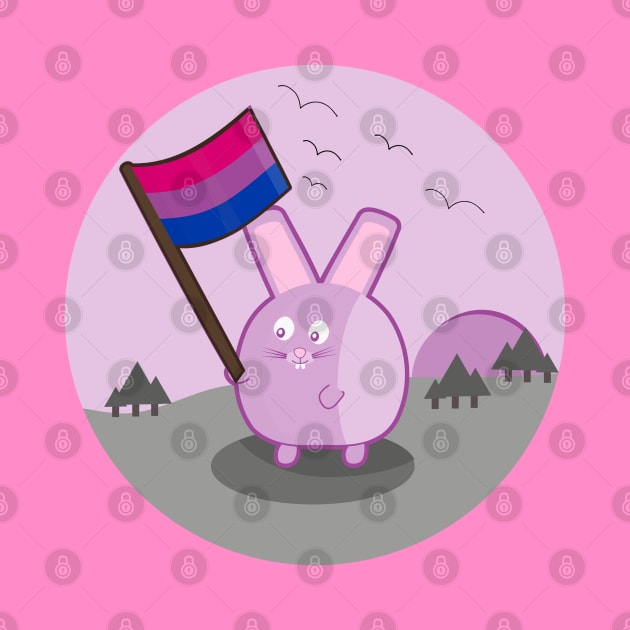 Bisexual Bunny by nonbeenarydesigns