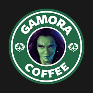 Guardians Of The Galaxy Gamora Coffee Starbucks T-Shirt