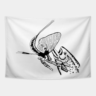 Fly Fishing Fish Fisherman Angler Gifts Tapestry