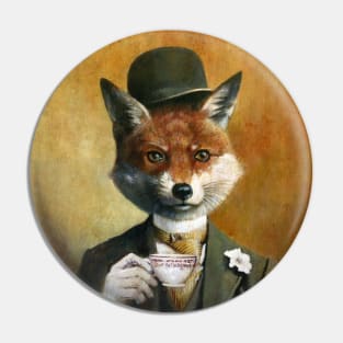 Teatime Mr Fox Pin