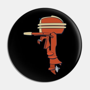 Outboard Motor Vintage Pin