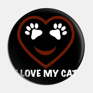 I love my cat Pin