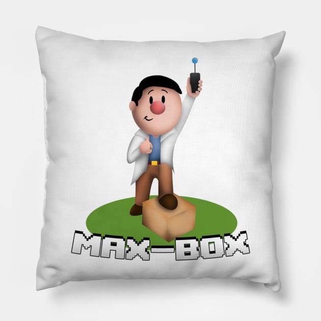 MAX-BOX Pillow by Marxally