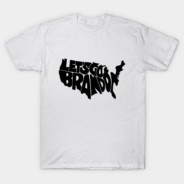 Discover Let's Go Brandon USA Silhouette - Biden - T-Shirt