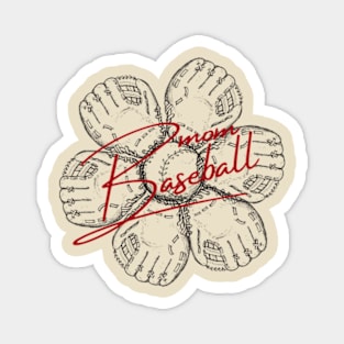 mom baseball lovers Magnet