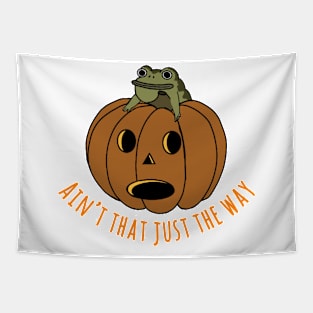 Jason thunderburker and potsfield pumpkin Tapestry