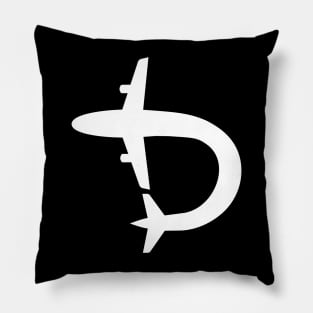 D Aviation Phonetic Alphabet Pilot Airplane Pillow
