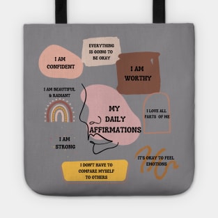 My Daily Affirmations Tote