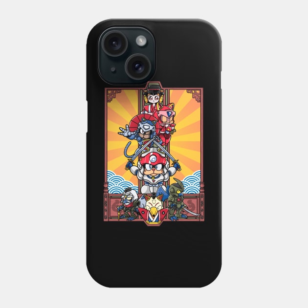 ENTER THE CATS Phone Case by Skullpy