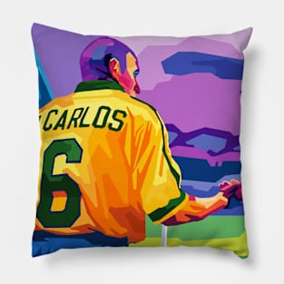 Roberto Carlos Wpap Pop Art Pillow