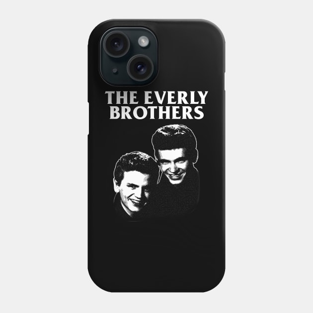 The Everly Brothers - Engraving Style Phone Case by Parody Merch