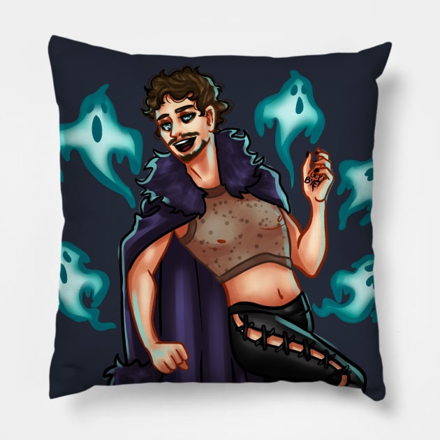 Klaus Hargreeves Pillow by lemoncielart