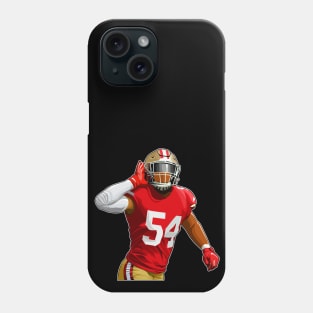 Fred Warner #54 Reaction Phone Case