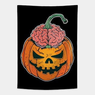 Pumpkin Brainz Tapestry