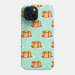 Pancakes with Maple Syrup Pattern Phone Case