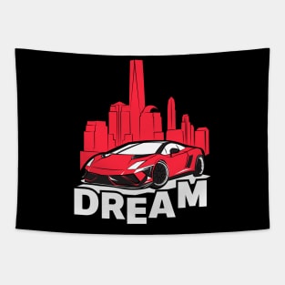 Dream Sports Car For Car enthusiasts Tapestry