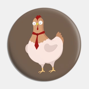 Hen tie Pin