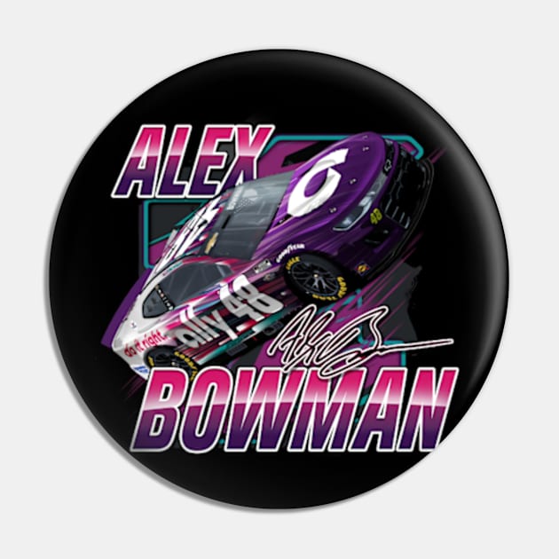 Alex Bowman Blister Pin by art.Hamdan