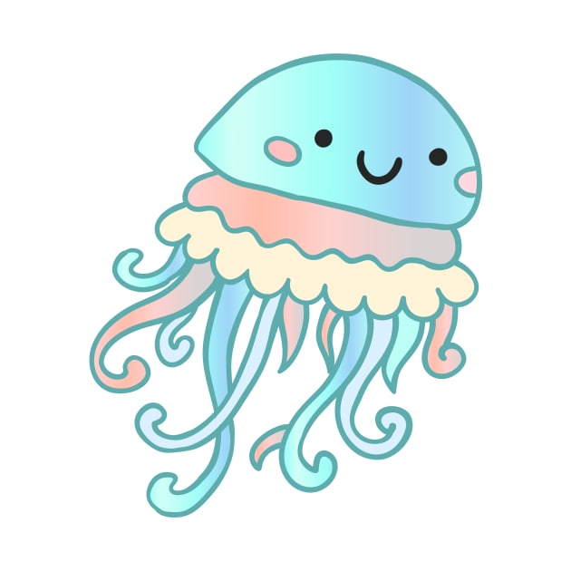 Doodle jellyfish by Elsbet