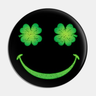 Shamrock Smile Pin