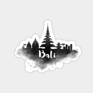 Bali watercolor Magnet