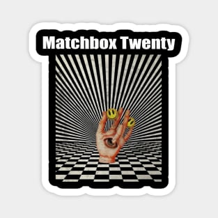 Illuminati Hand Of Matchbox Twenty Magnet