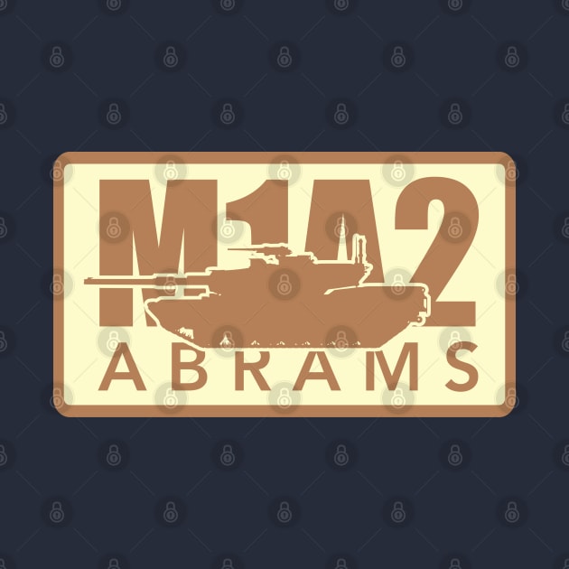 M1A2 Abrams Desert Subdued Patch by TCP