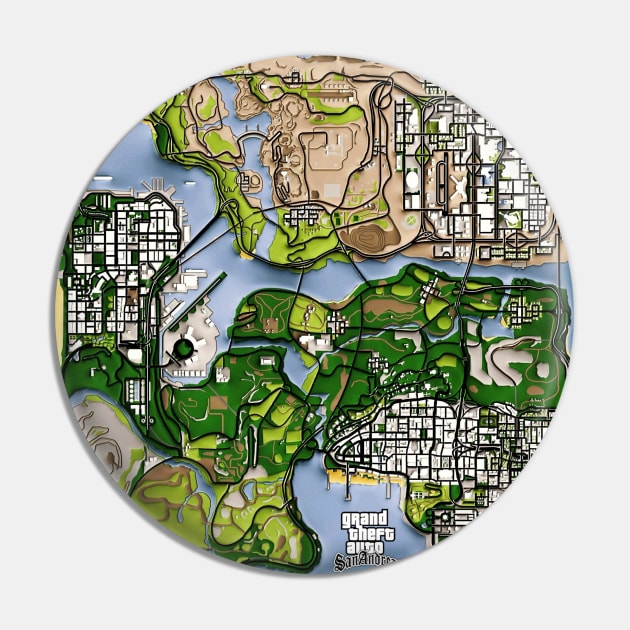 Gta San Andreas Map Pin by Pliax Lab