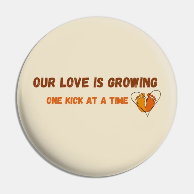 Love grows Pin by BellyBlossom