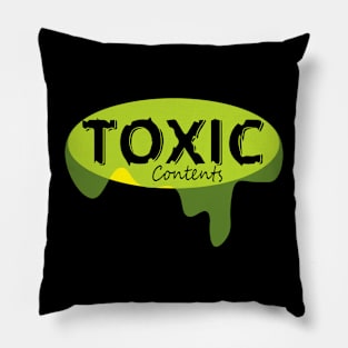 Toxic Contents Pillow