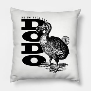 Bring Back the Dodo Pillow