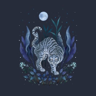 Year of the Tiger - Blue Night T-Shirt