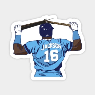 Bo Jackson Bat Break Magnet