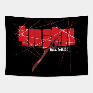 Kill la Kill: Life Fibers (Dark) Tapestry