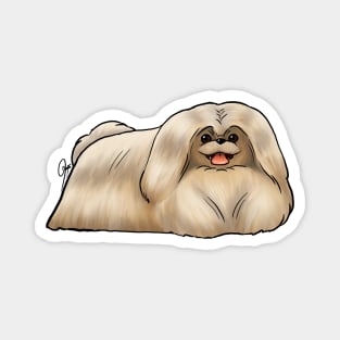 Dog - Pekingese - Cream Show Cut Magnet